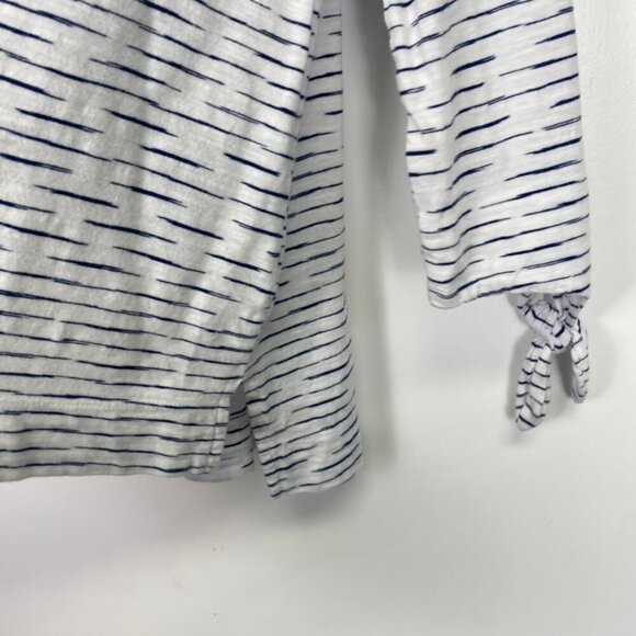 Habitat Striped Tie Sleeve Top - Picture 8 of 11
